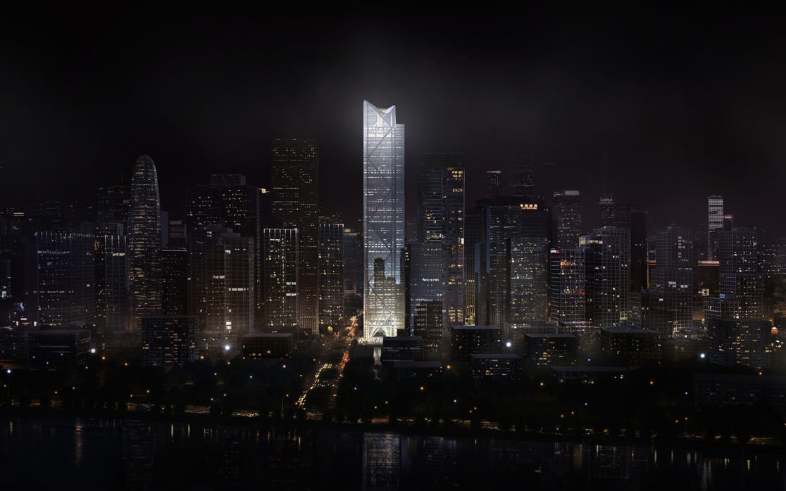 Guangdong Business Center Night