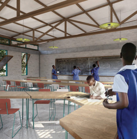 Studio Mozambique Interior Rendering